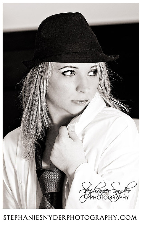 Greenville SC Boudoir - Bridget in Fedora