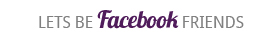 Let's Be Facebook Friends